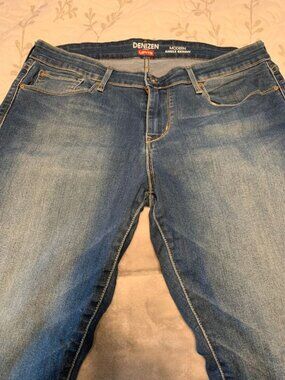 Denizen Levis Jeans Womens Size W33 Blue Denim Modern Ankle Skinny Pants
